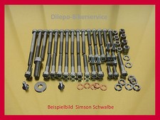 Edelstahlschrauben-Set Motor