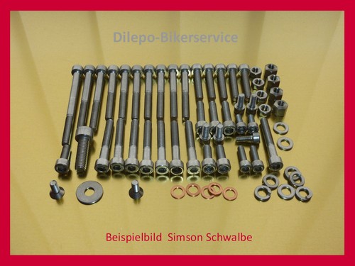 Edelstahlschrauben set motor - edelstahlschrauben-set,