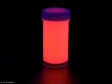 unsichtbare Leuchtfarbe rot 50ml (11,90€/100ml) Farbe uv-aktiv Schwarzlicht