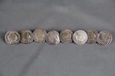 8 x Knöpfe 20 Kreuzer