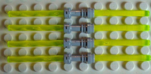 Lego doppel laserschwert - 4x,