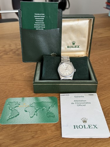 Rolex datejust 16220 stahl - datejust,