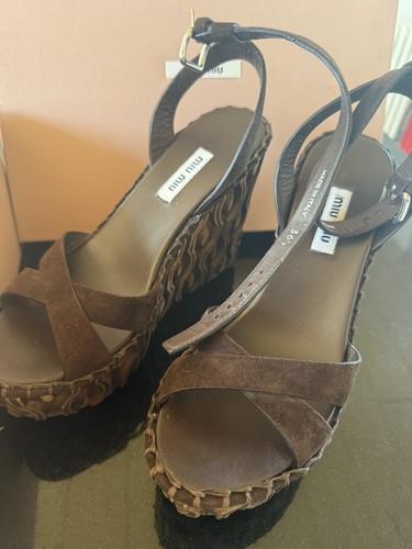 Damenschuhe miu - miu, wedges