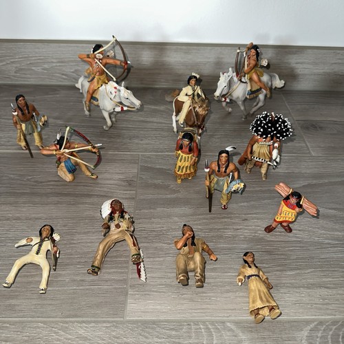 Schleich indianer konvolut - indianer,