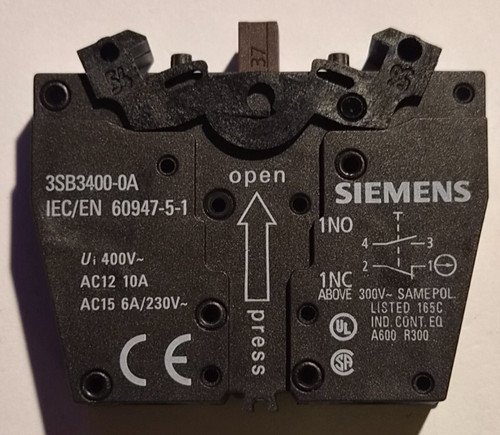 Siemens 3sb3400 - siemens, 3sb3400-0a