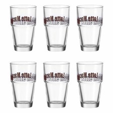 Leonardo Solo Becher Latte Macchiato 6er Set Kaffeegläser Cappuccino Glas 400 ml