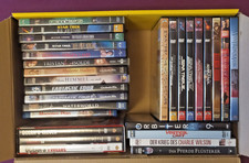 DVD's  /  Blu-Ray      26 Stück mit Beschreibung: Film - Titel - Jahr - Art