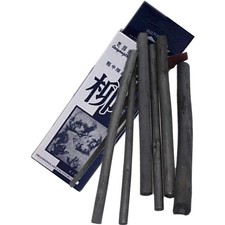 Weich Kohlestifte Schwarz 6er