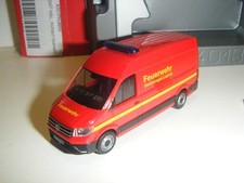 Herpa 093477  VW Crafter Feuerwehr Gerätewagen Logistik Einsatzfahrzeug
