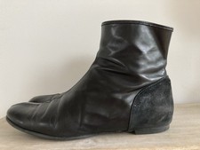 STRENESSE Stiefeletten aus Leder, Schwarz, Gr.39/40, getragen