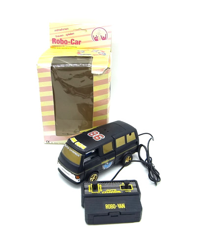 Transforming robo car van 80er - robo,