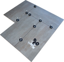 Nivelliersystem Zuglaschen Fliesen Verlegehilfe 2mm 3mm  Gewindelaschen 3-22mm