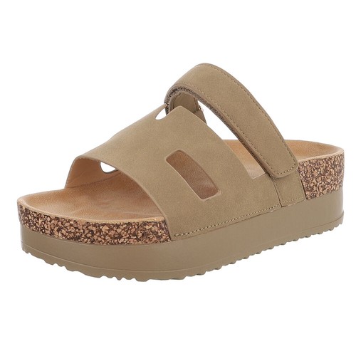 Damen mules mit offener ferse - offener,