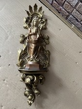 Statue Madonna Wandbild Deko