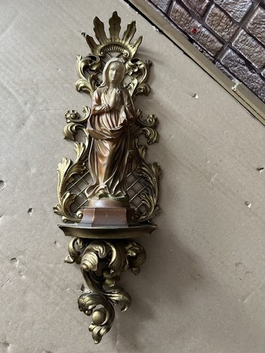 Statue madonna wandbild deko - statue,