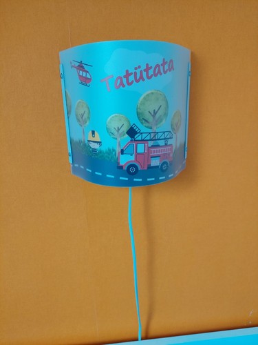 Kinderlampe feuerwehr - kinderlampe,