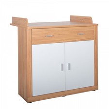 Wickelkommode Picasso 100x36,5x92 cm Buche Wickelregal Wickeltisch Kommode