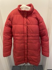 Damen Mantel, 44, Janina, rot , steppmantel , leicht