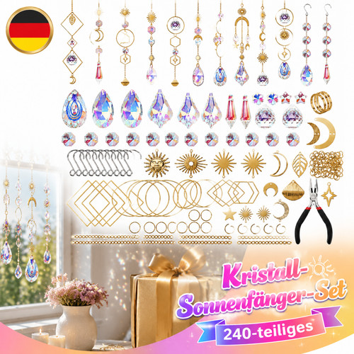 Kristall sonnenfänger set - kristall,