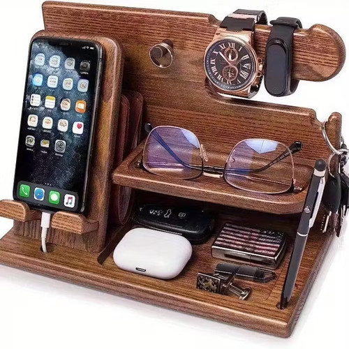 Massivholz handy ladehalterung - handy,