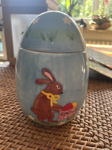 Ostern ovale landhaus keramik - ostern,