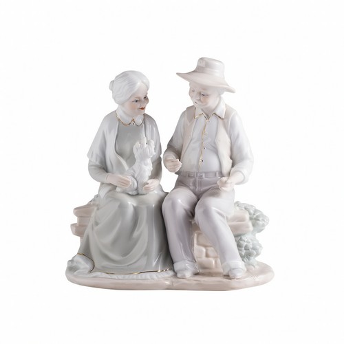 Figur mit seniorenpaar - mit,