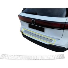 Edelstahl Ladekantenschutz für VW Tiguan 3 ab 2024 Chrom Heckstoßstangenschutz