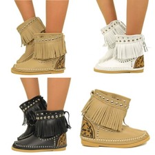 Damen Indianer Stiefel Ibiza