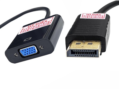 Displayport vga adapter - displayport, zu