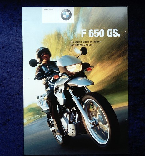 Bmw motorrad 650 prospekt - f,