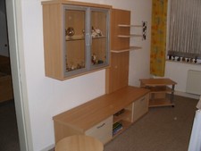Schrankwand Wohnzimmer Wohnwand TV-Tisch Sideboard Jugendzimmer Beistelltisch