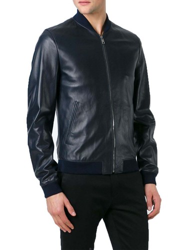 Herren echtleder bomberjacke - herren,