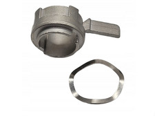 Edelstahl Messerverriegelung