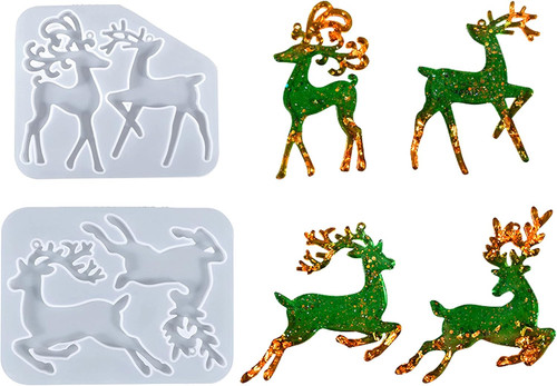 Silikonformen weihnachten elch - silikonformen,