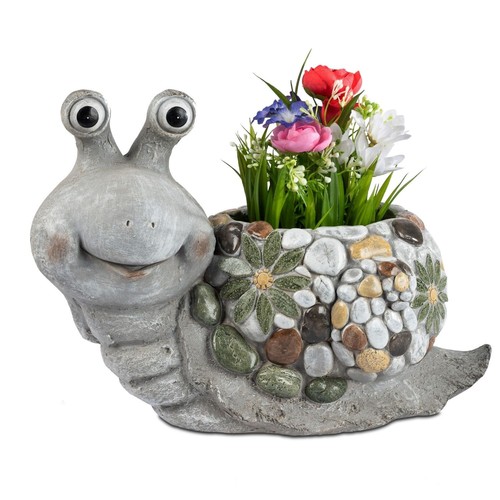 Dekofigur schnecke stones zum - dekofigur,