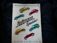 Hoffmann Speedster wenns um Käfer geht   1992