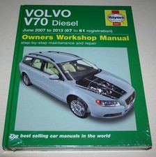 Reparaturanleitung Volvo V70 Diesel Typ 24 (3. Generation), Baujahre 2007 - 2012