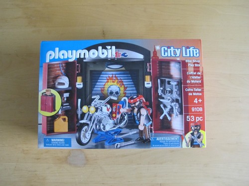 Playmobil motorrad werkstatt - playmobil, /