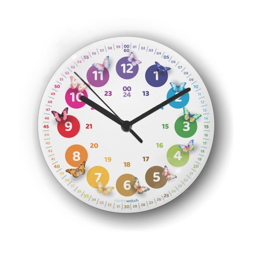 Rahmenlose acryl wanduhr mit - acryl-wanduhr,