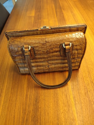 Handtaschen damen echtes kroko - damen,