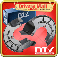 2x NTY ANKERBLECH BREMSSCHEIBE