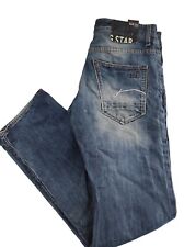 G-Star Jeans Herren W30 L34 Morris Low Straight Leg Regular Blau G1