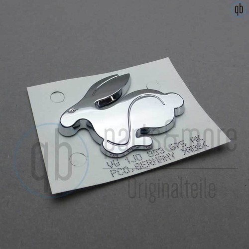 Original rabbit hase emblem - vw,