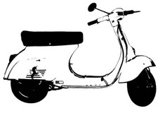 Aufkleber Motorroller Roller Motorrad Victory Werbung Harley Chopper Bagger