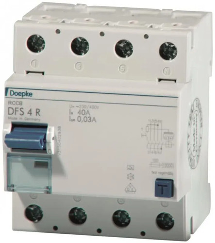 Schutzschalter polig 40a - fi-schutzschalter,