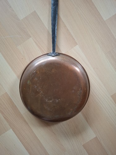 Vintage alte kupferpfanne - vintage,