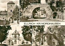 Ellrich Wernauer Tor Torbogen Glockenturm Nicol