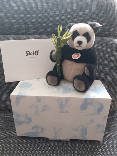 Steiff teddybär panda alpaca - teddybär,