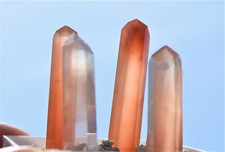 Bergkristall Rotquarz Bergkristallspitzen