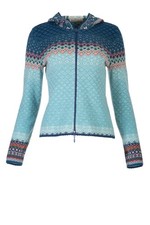 Jacquard Strickjacke  Dunque